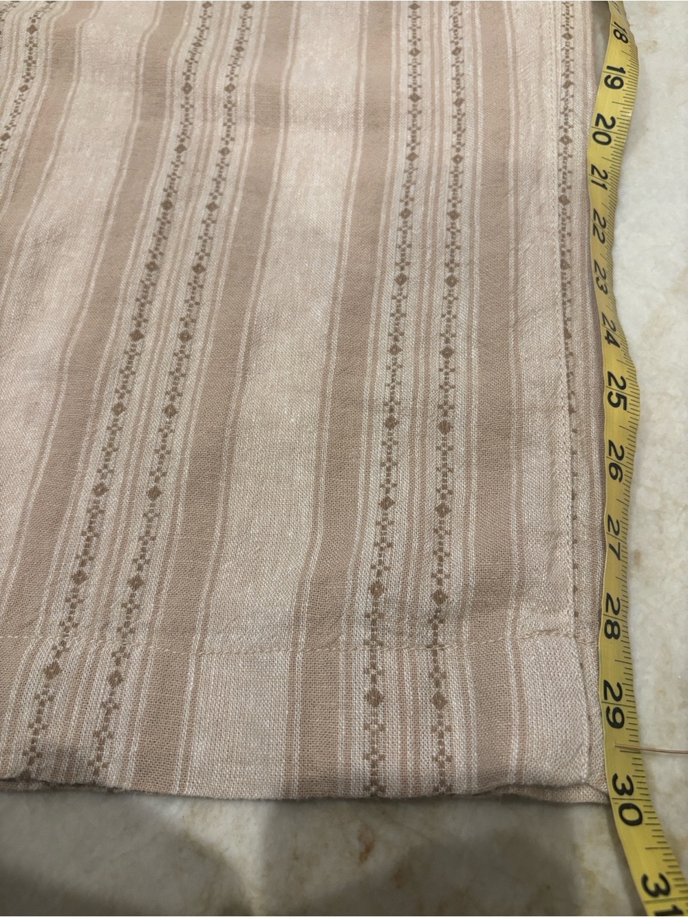 Briggs New York Women's Linen Blend Pull-On Pants – Tan, Size XXL, Relaxed. NWT - Picture 12 of 15